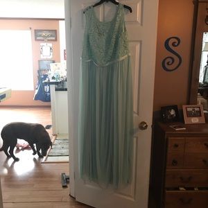 David’s bridal bridesmaid dress